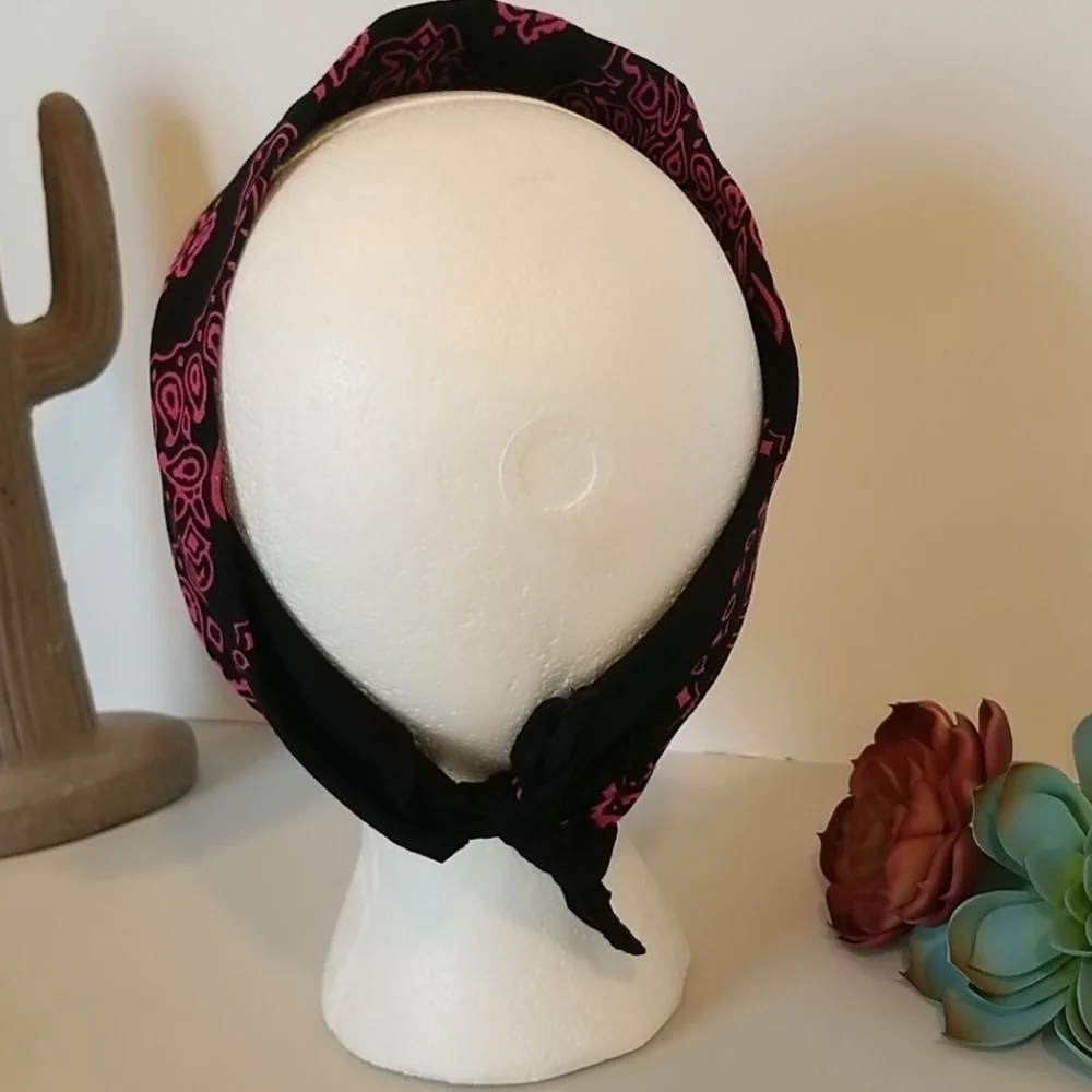 Bundle of Biker Head Bands Do Rags Motorcycle Head Gear
